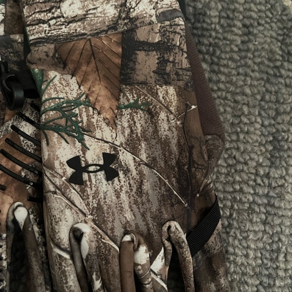 Under Armour Early Season Liner Gloves Early Season Men's Small Realtree - Picture 4 of 5